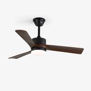 Evraeis Modern Wood Ceiling Fan Light-Neutral Decor