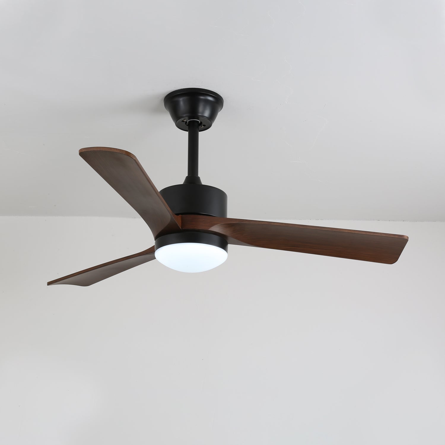 Evraeis Modern Wood Ceiling Fan Light-Neutral Decor