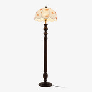 Mapler Wood Fabric Elegant Floor Lamp-Neutral Decor