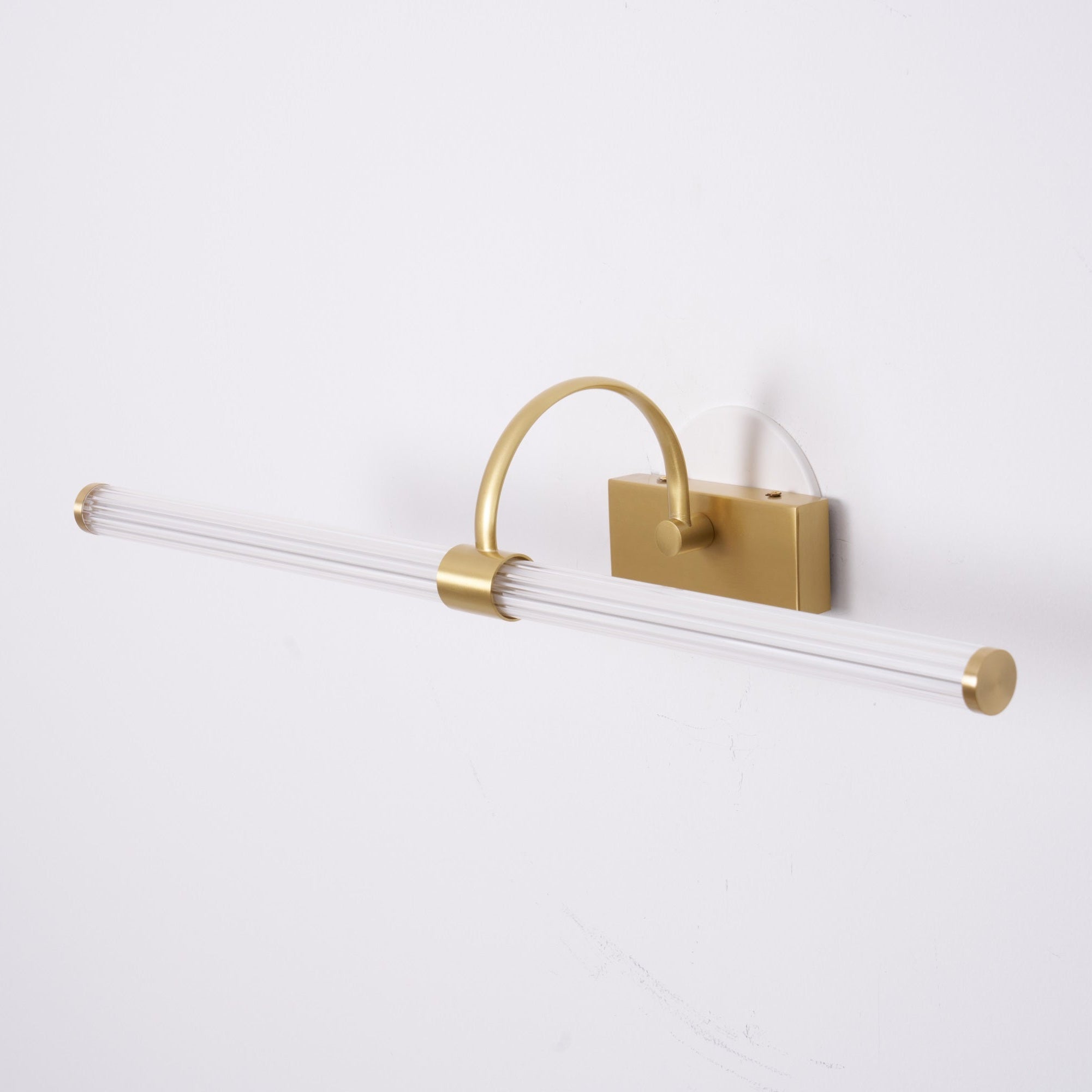 Beryl Modern Minimalist Brass Wall Light-Neutral Decor
