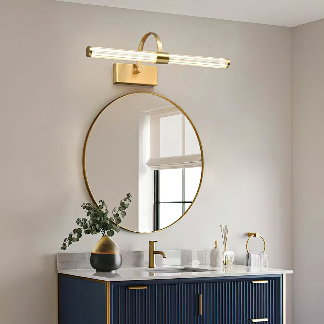 Beryl Modern Minimalist Brass Wall Light-Neutral Decor
