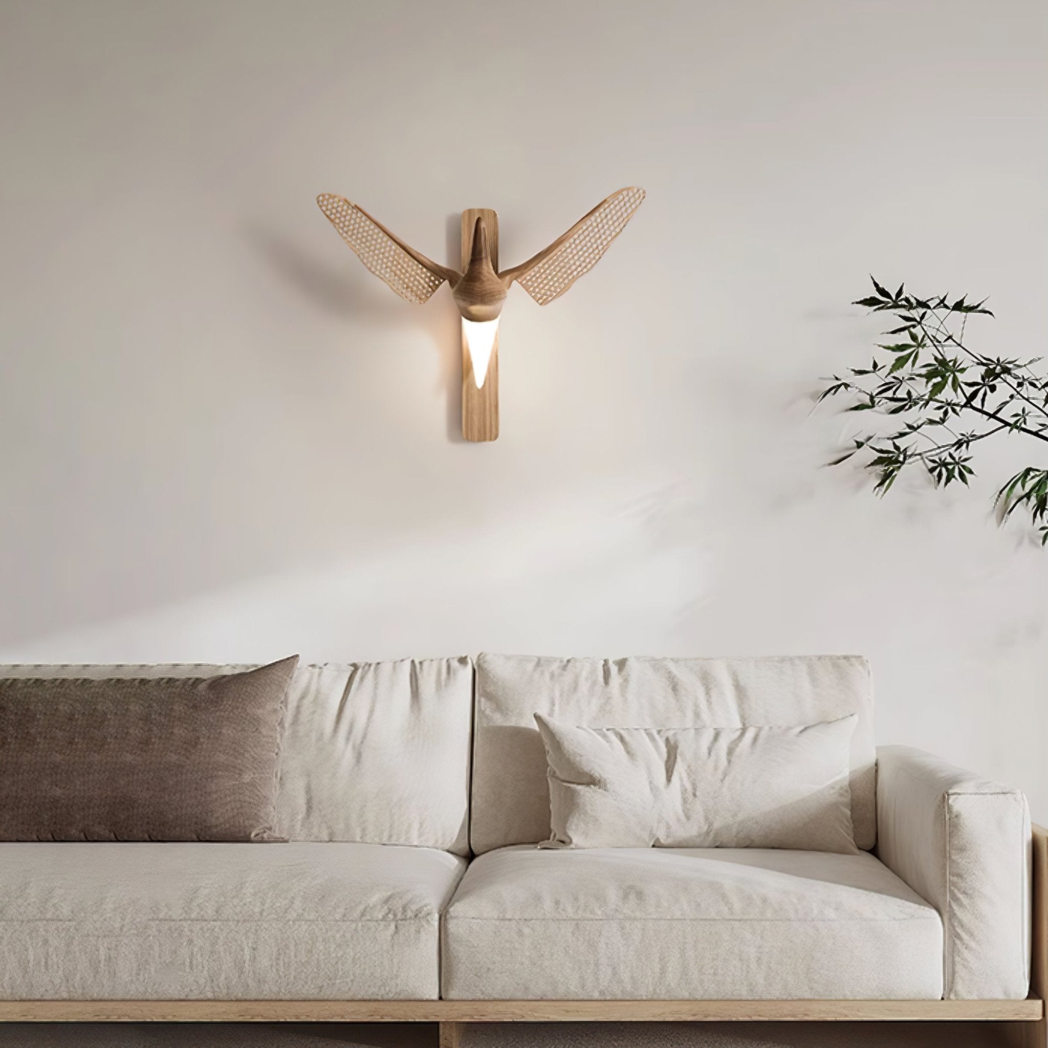 Avesa Individual Creativity Wood Wall Light-Neutral Decor