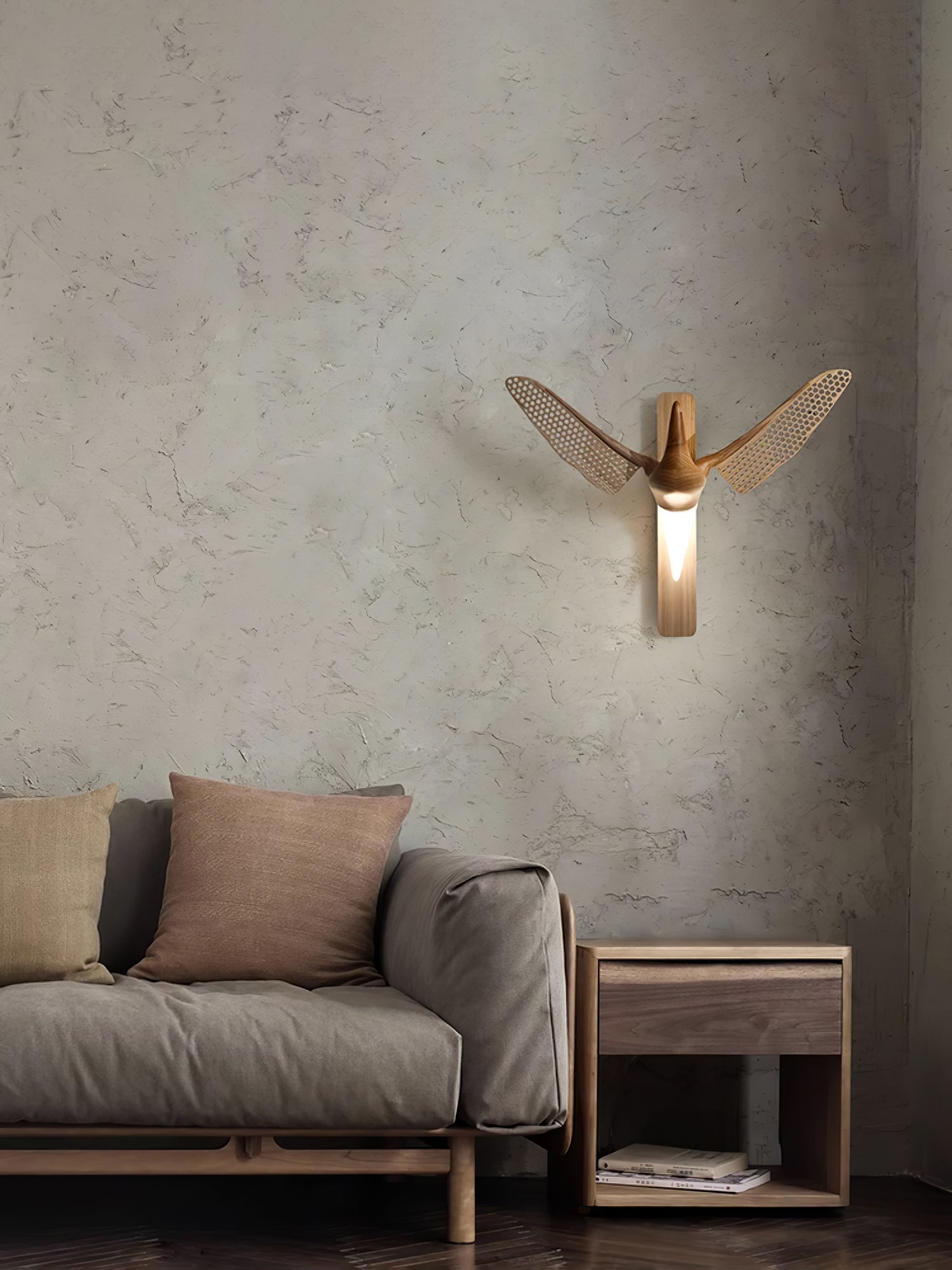 Avesa Individual Creativity Wood Wall Light-Neutral Decor