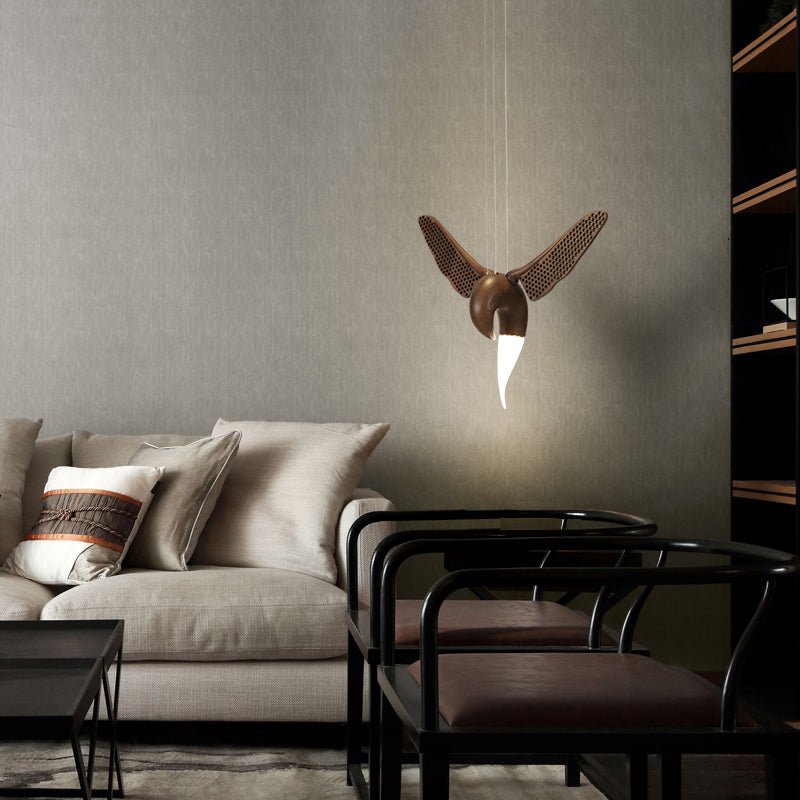 Avian Flight Chandelier-Neutral Decor