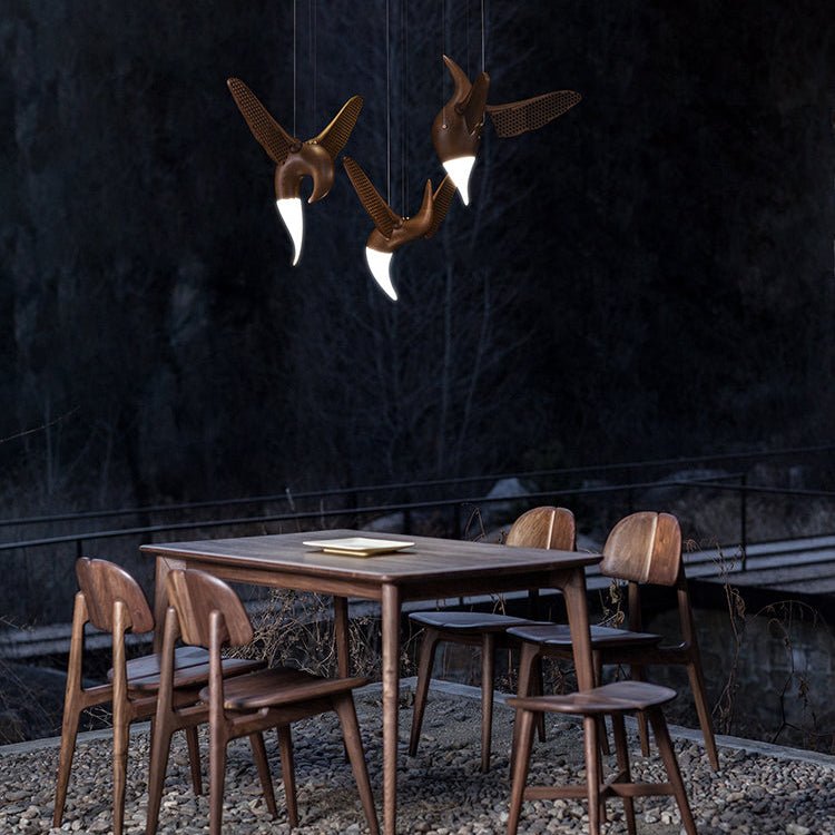 Avian Flight Chandelier-Neutral Decor