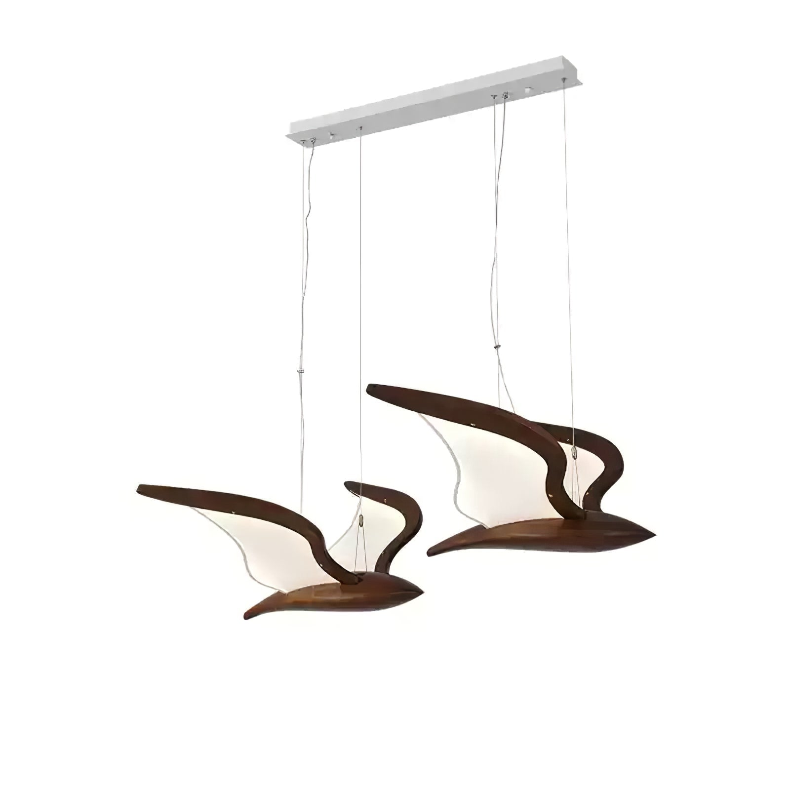 Lyvynia Organic Wood Pendant Light-Neutral Decor