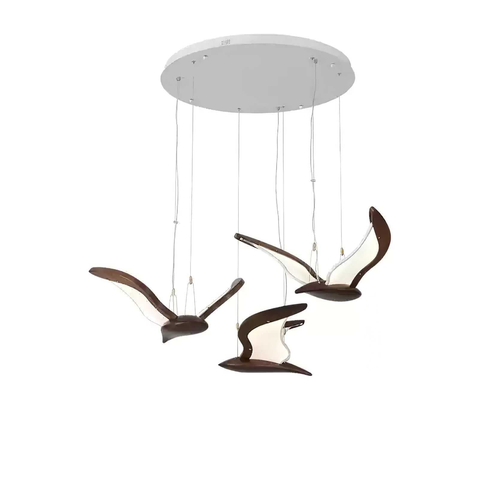 Lyvynia Organic Wood Pendant Light-Neutral Decor