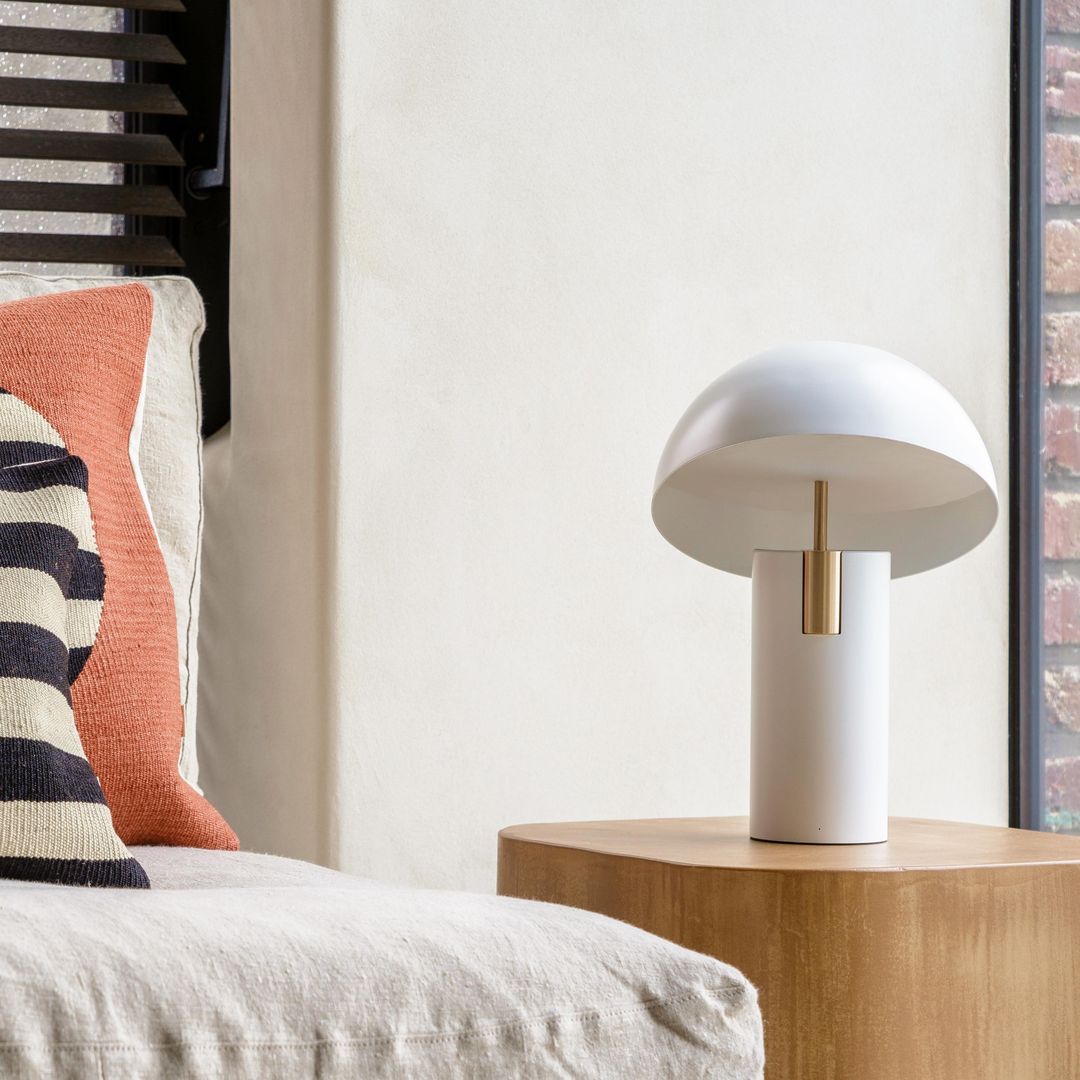 Veroca Steel Industrial Table Lamp-Neutral Decor