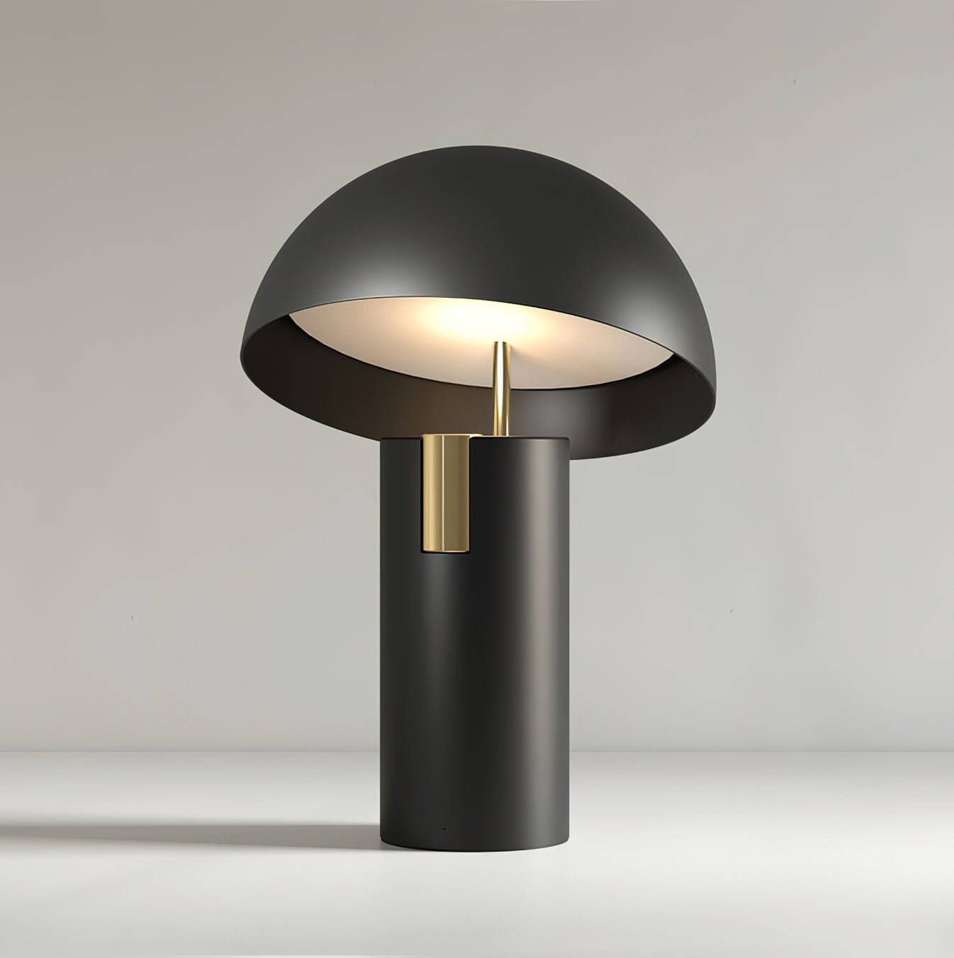Veroca Steel Industrial Table Lamp-Neutral Decor