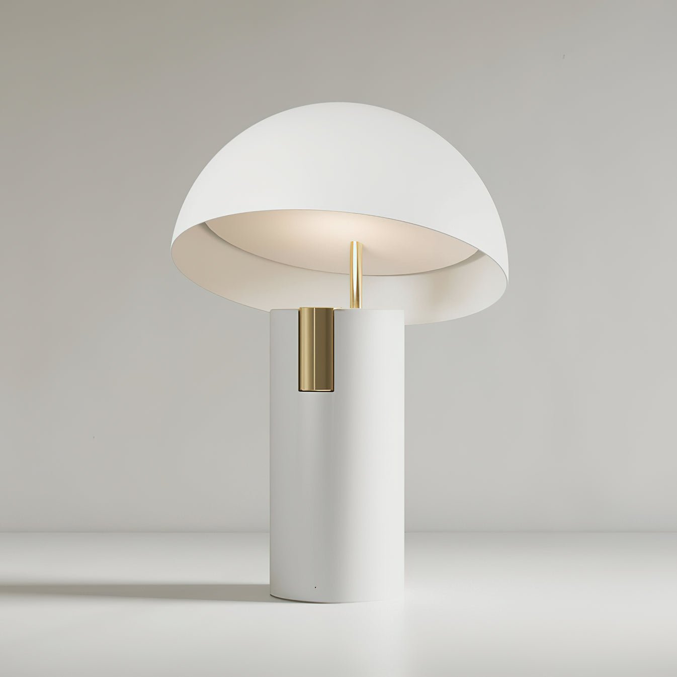 Veroca Steel Industrial Table Lamp-Neutral Decor