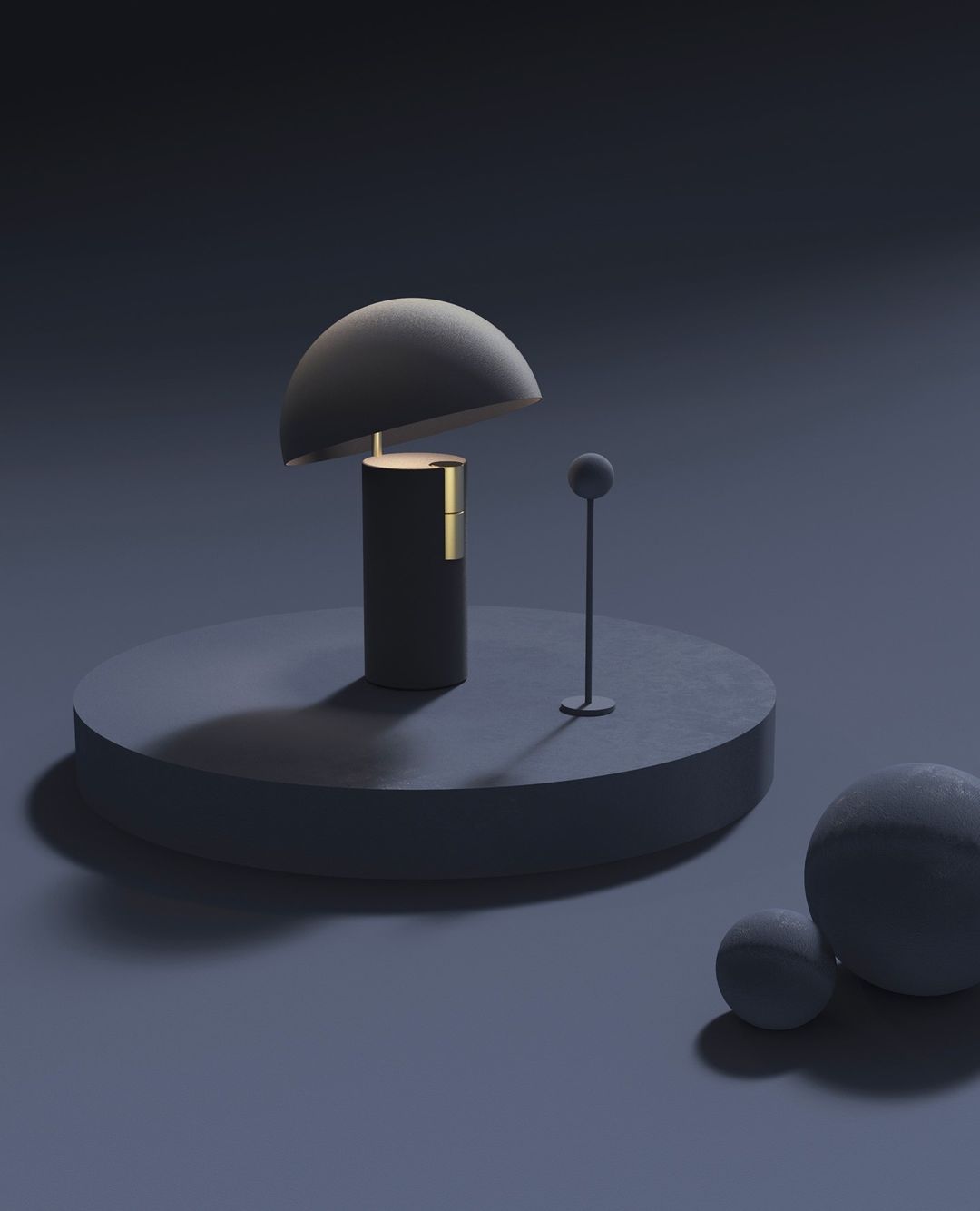 Veroca Steel Industrial Table Lamp-Neutral Decor