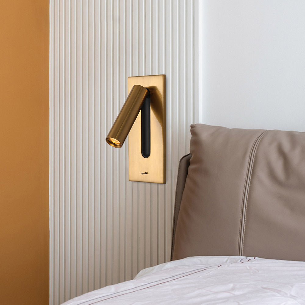 Wallace Modern Minimalist Rotating Sconce Wall lamp-Neutral Decor