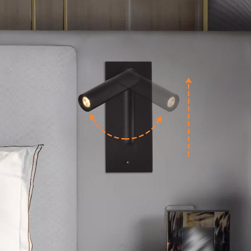 Wallace Modern Minimalist Rotating Sconce Wall lamp-Neutral Decor