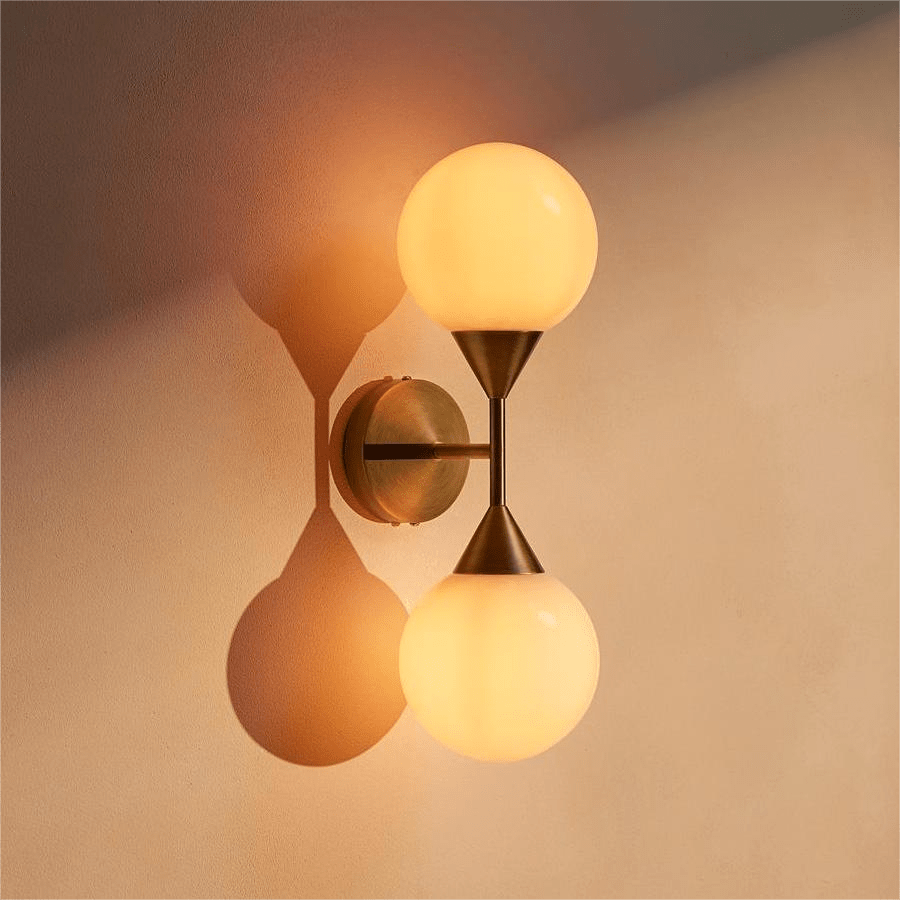 Axis Duo Wall Light-Neutral Decor