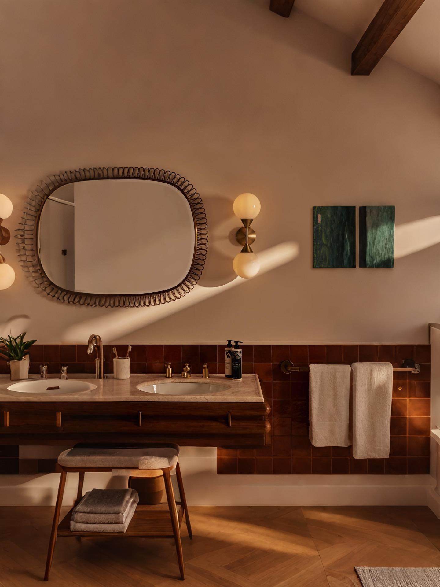 Axis Duo Wall Light-Neutral Decor