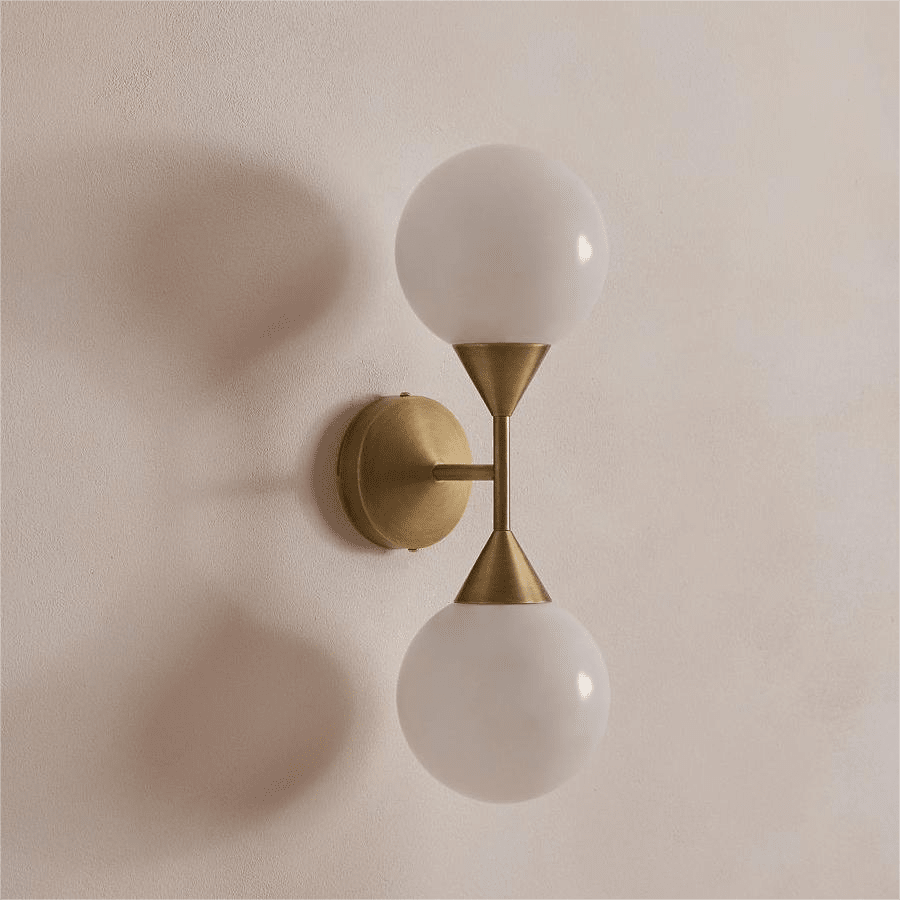 Axis Duo Wall Light-Neutral Decor