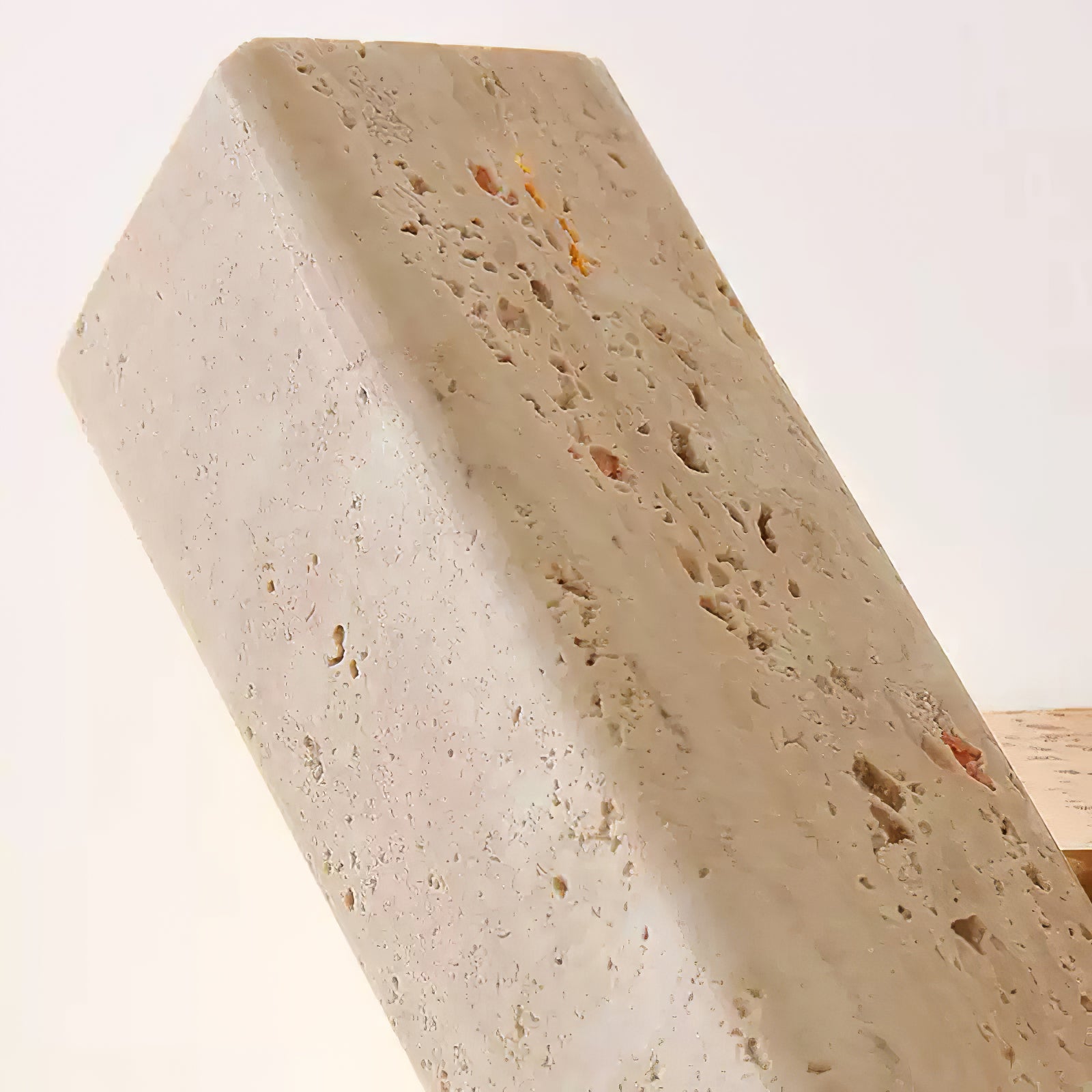 Esorora Rectangular Travertine Wall Light-Neutral Decor