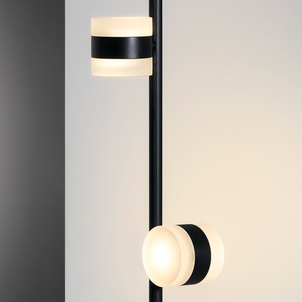 Munell Black Acrylic Floor Lamp-Neutral Decor