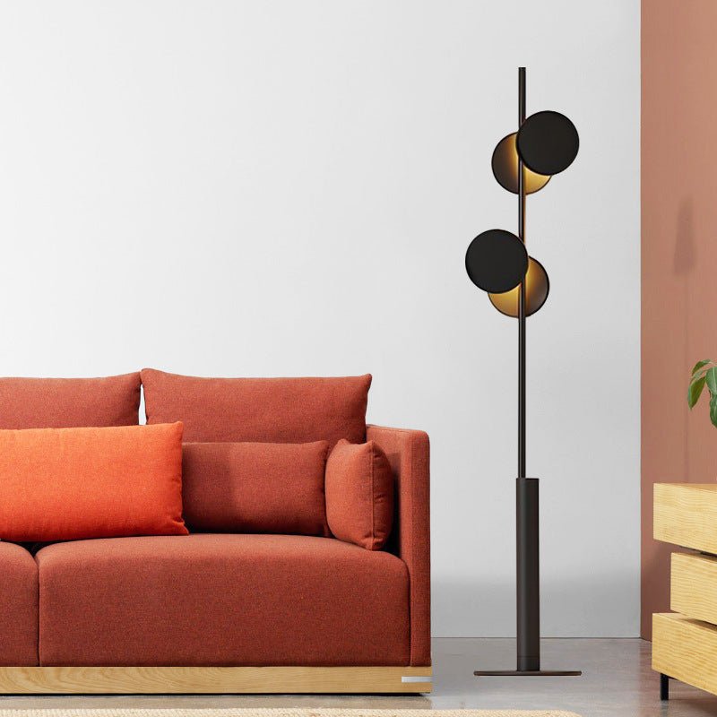 Munell Black Acrylic Floor Lamp-Neutral Decor