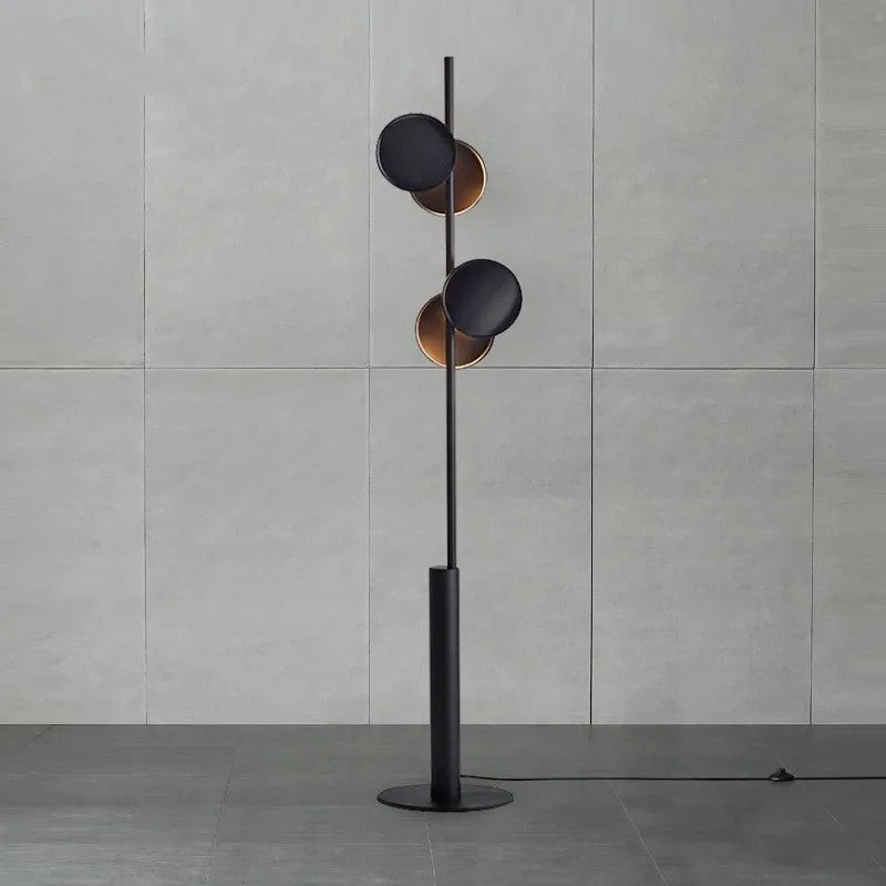 Munell Black Acrylic Floor Lamp-Neutral Decor