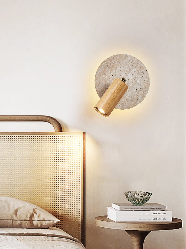 Axis Spot Sconce-Neutral Decor
