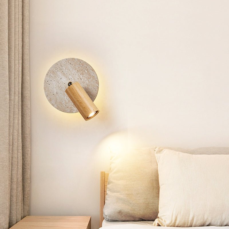 Axis Spot Sconce-Neutral Decor
