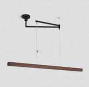 Sorva Swing Arm Linear Pendant Light-Neutral Decor
