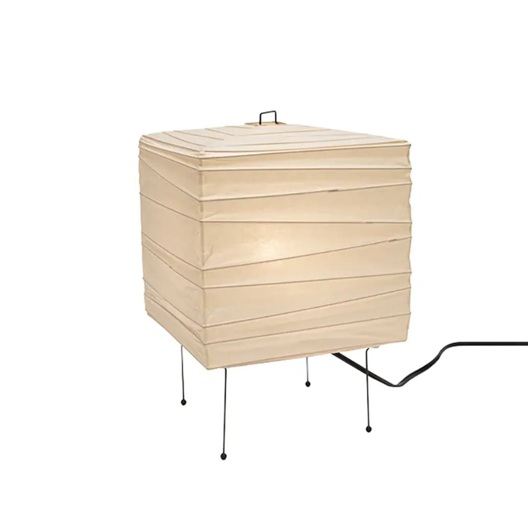 Mith Paper Oriental Table Lamp-Neutral Decor