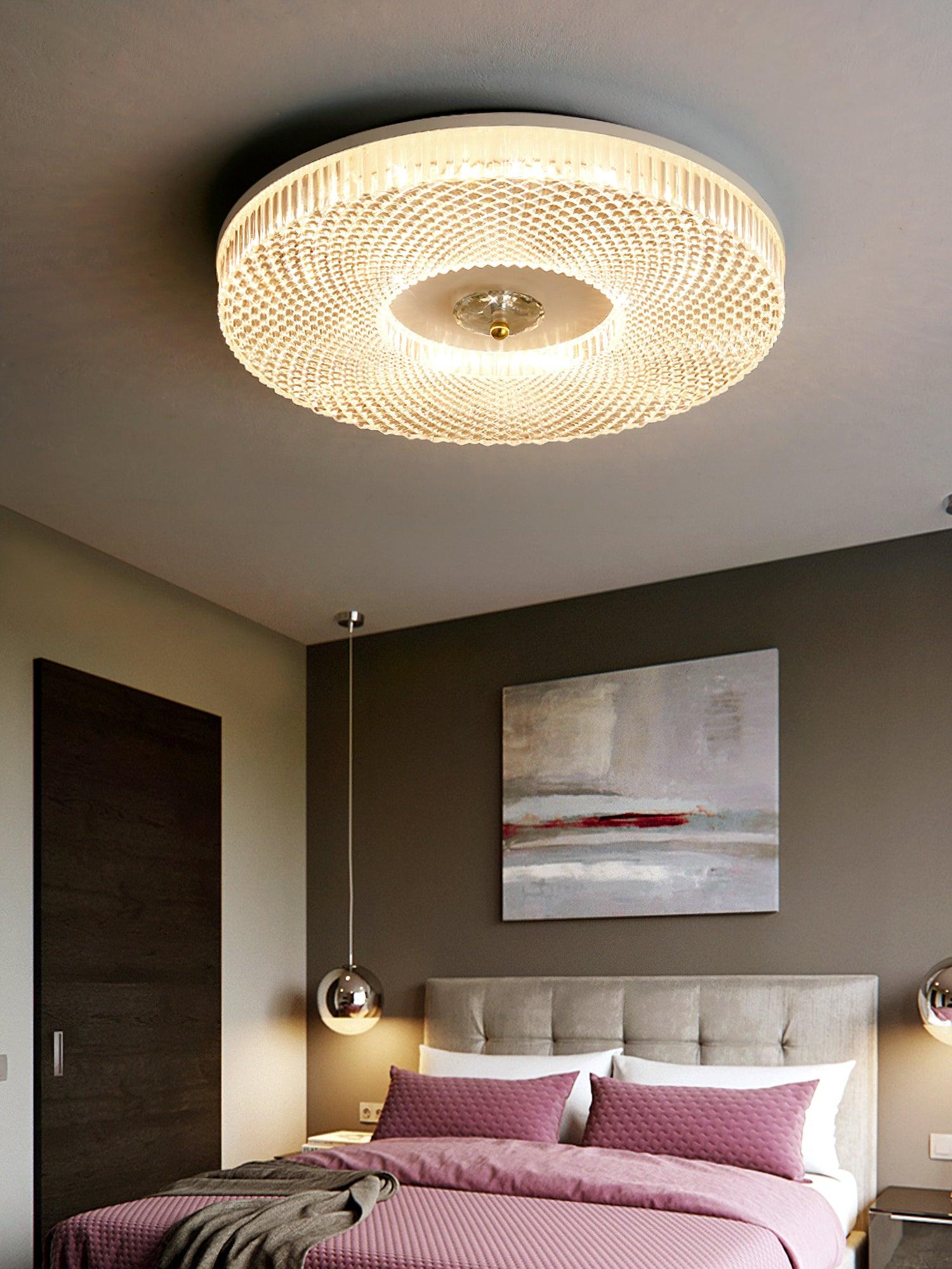 Solara Ceiling Lamp LED Flush Mount Acrylic-Neutral Decor