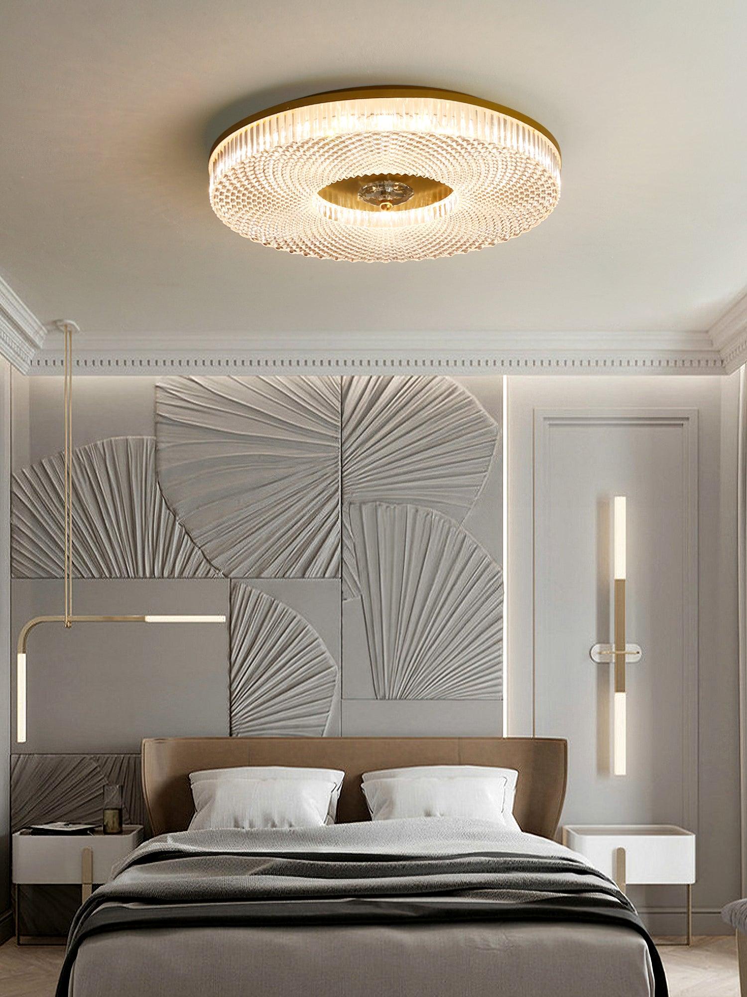 Solara Ceiling Lamp LED Flush Mount Acrylic-Neutral Decor