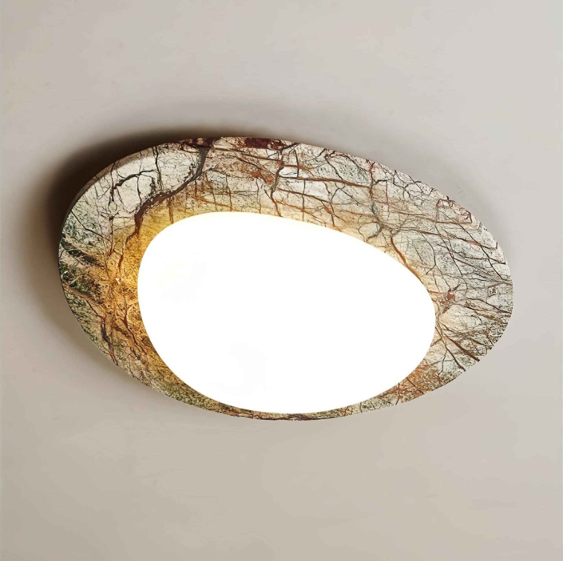 Huxr Marble Ceiling Light-Neutral Decor