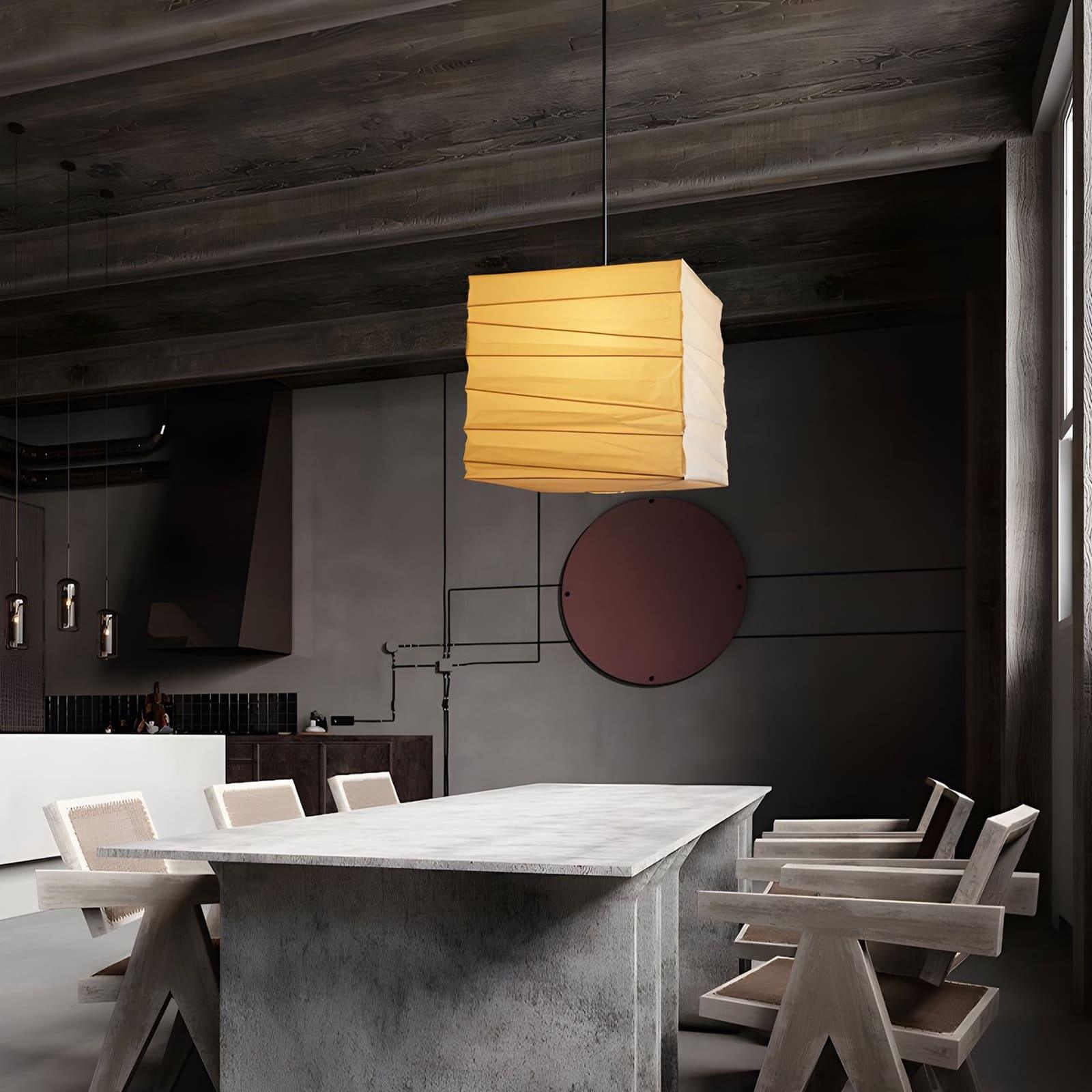 Eulien Paper Traditional Pendant Lamp-Neutral Decor