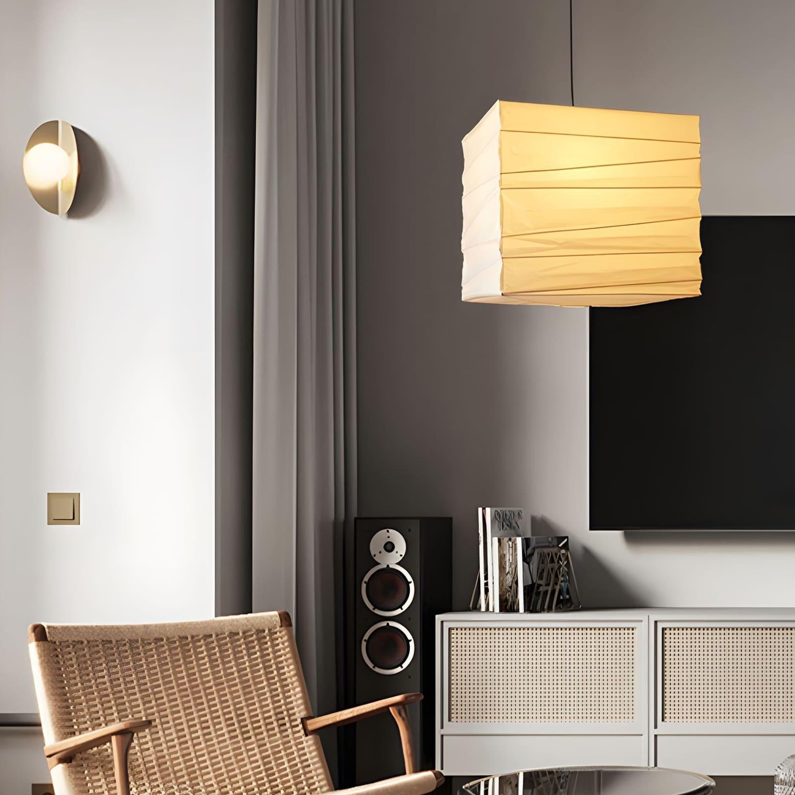 Eulien Paper Traditional Pendant Lamp-Neutral Decor