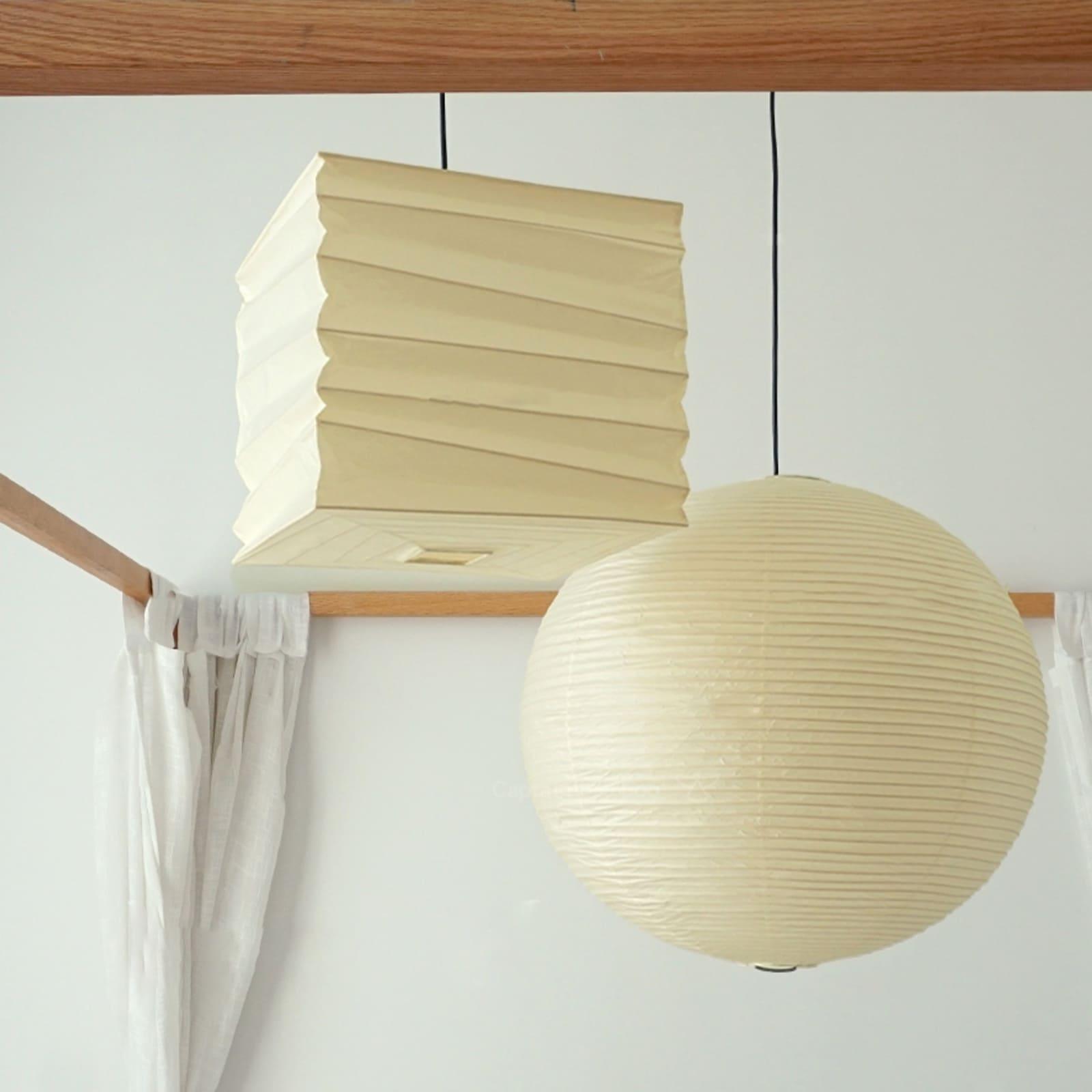 Eulien Paper Traditional Pendant Lamp-Neutral Decor