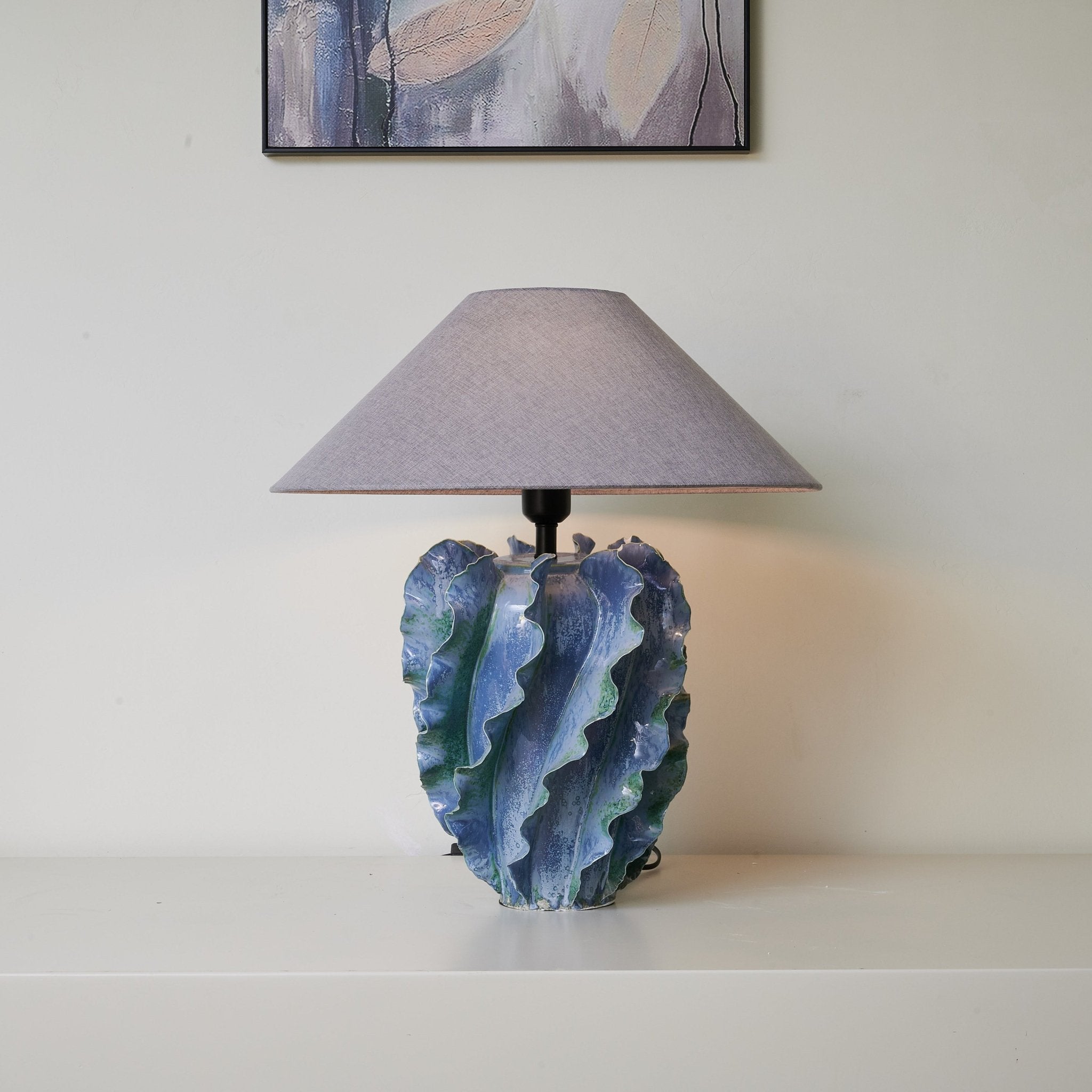 Gerald Modern Ceramics Table Lamp-Neutral Decor