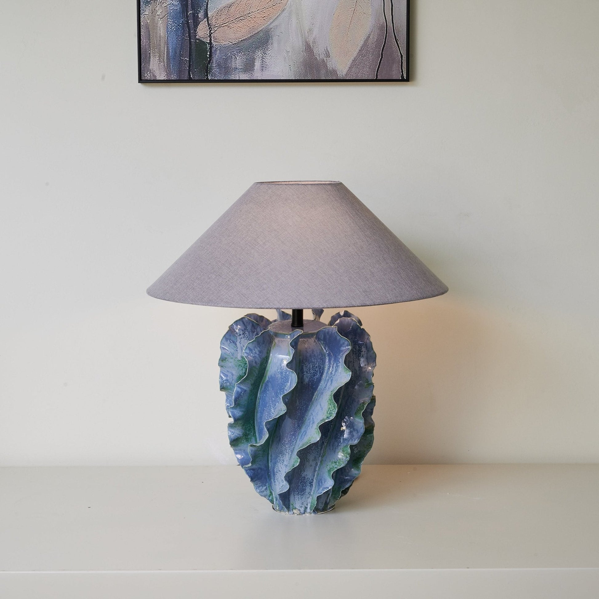 Gerald Modern Ceramics Table Lamp-Neutral Decor