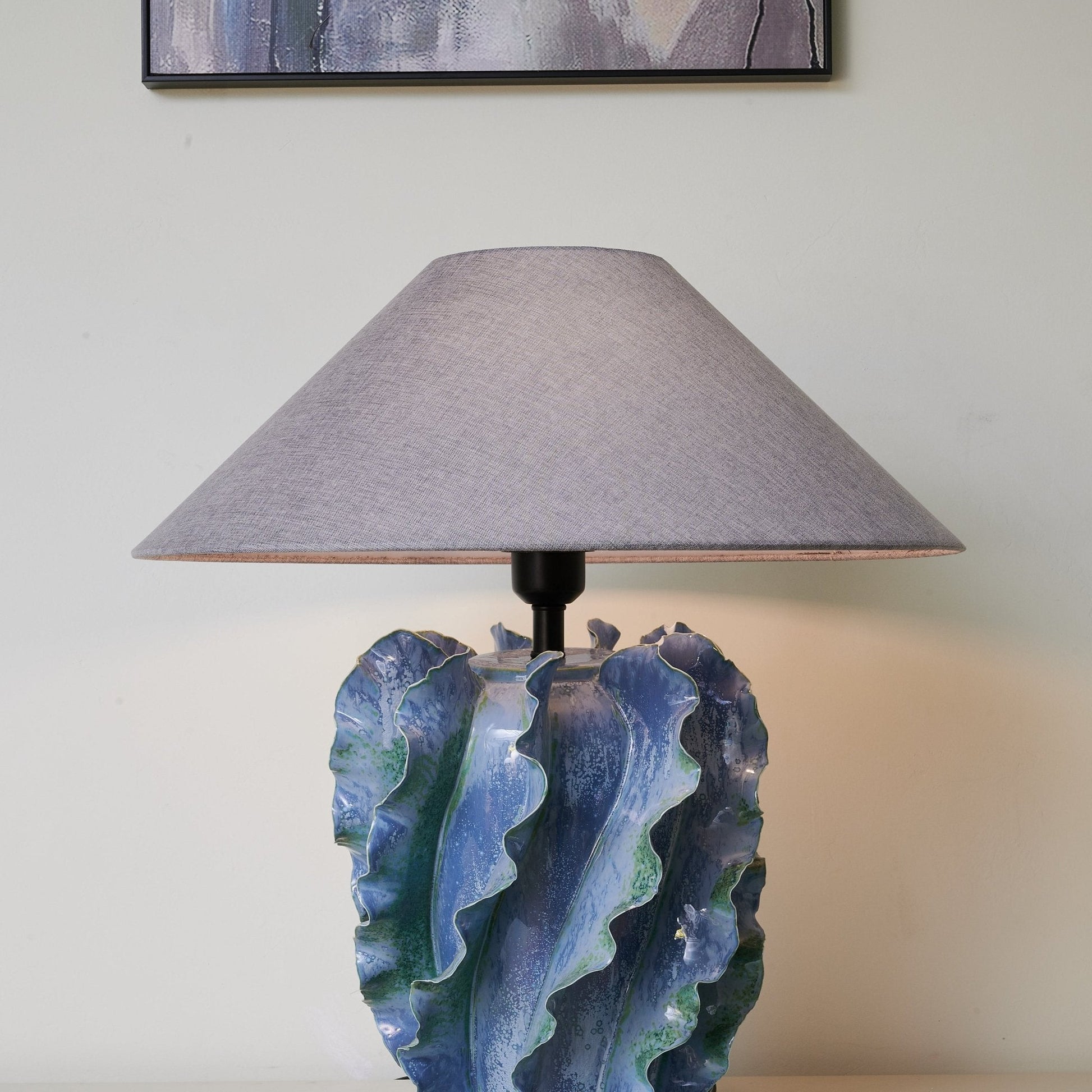 Gerald Modern Ceramics Table Lamp-Neutral Decor