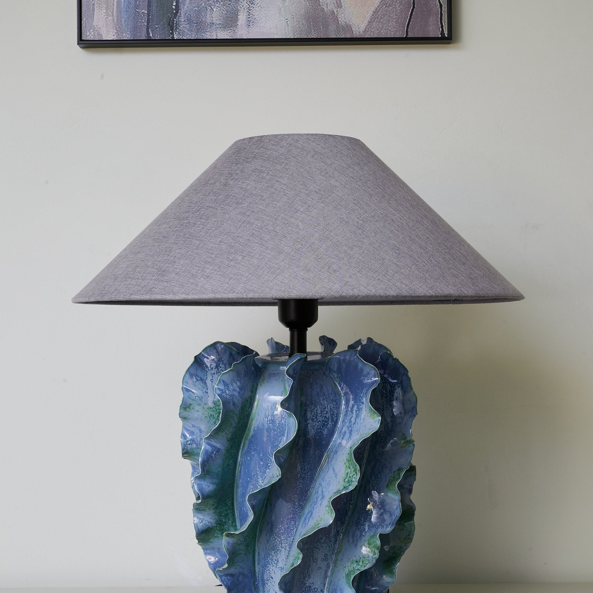 Gerald Modern Ceramics Table Lamp-Neutral Decor