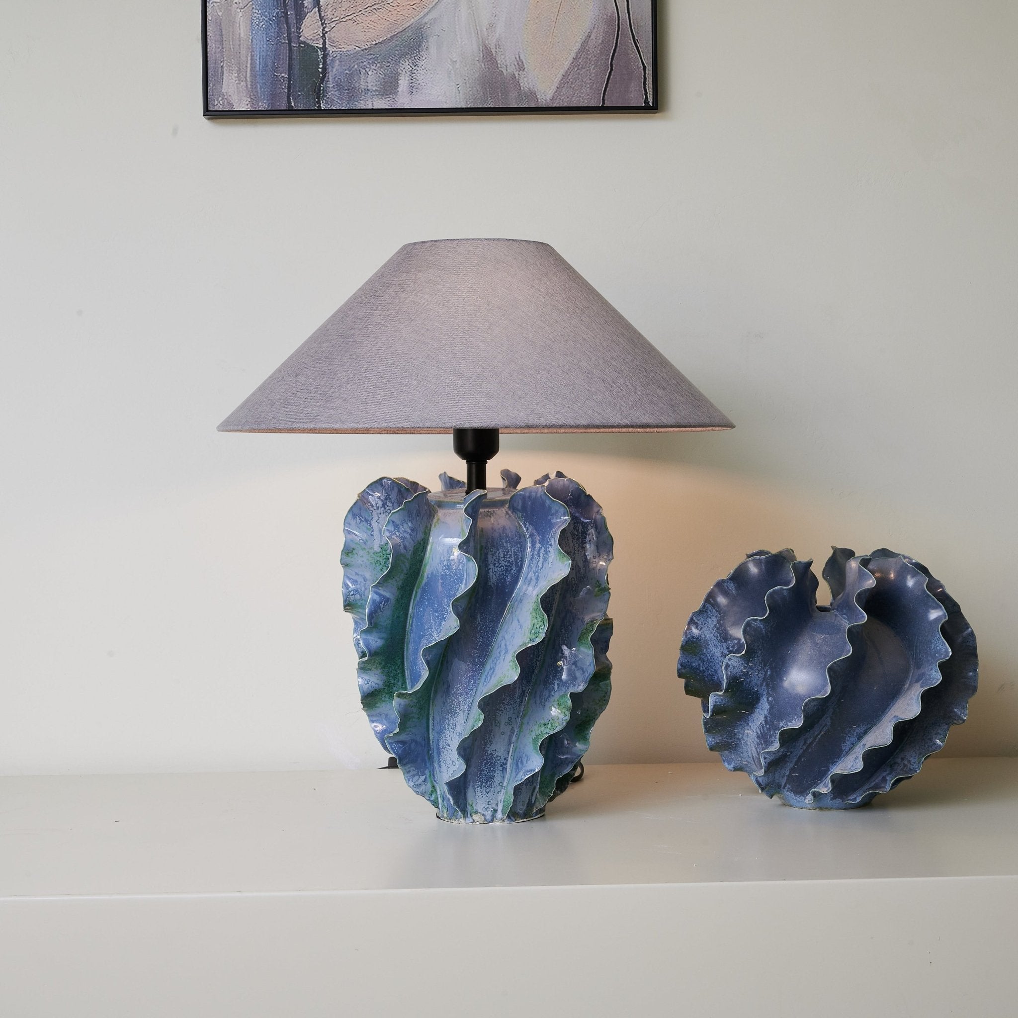Gerald Modern Ceramics Table Lamp-Neutral Decor