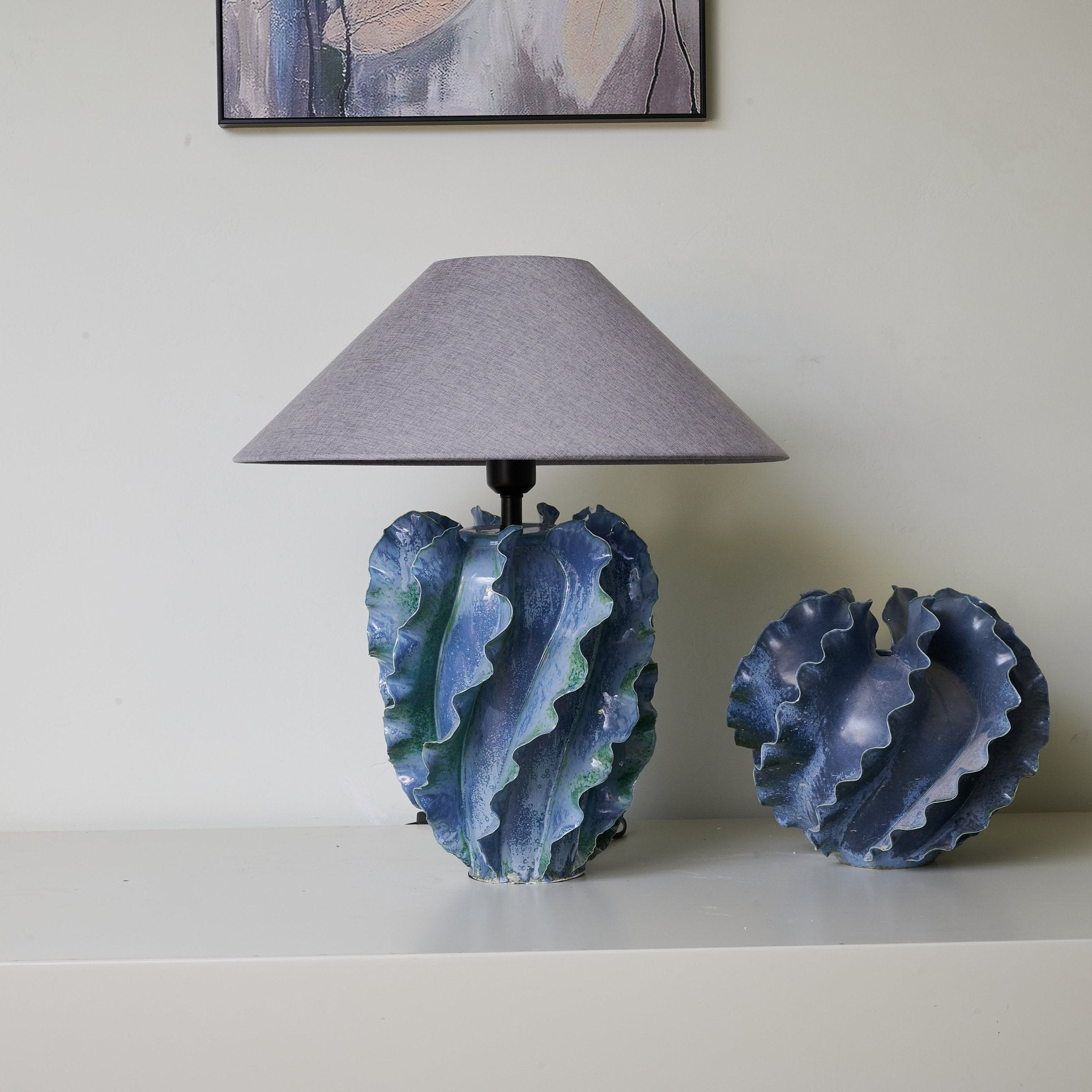Gerald Modern Ceramics Table Lamp-Neutral Decor