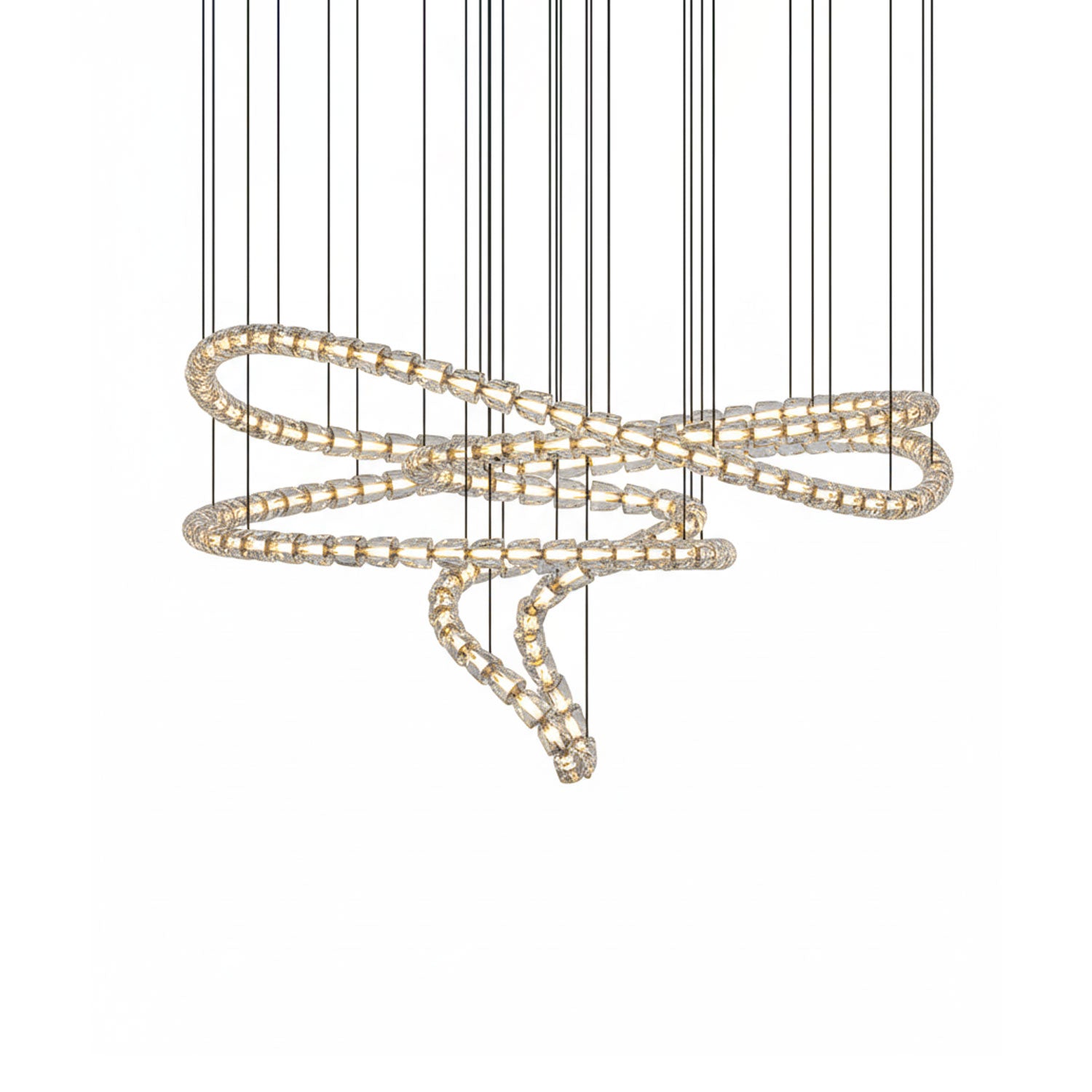 Gabriel Gold Chandelier-Neutral Decor
