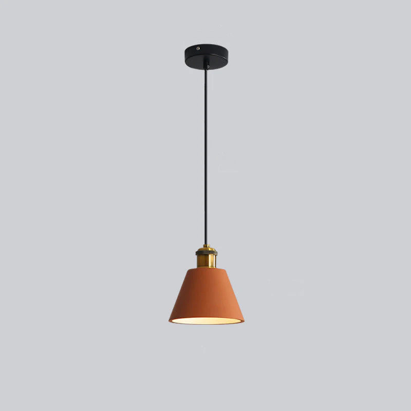 Aria Art Deco Minimalist Monochrome Pendant Light - Neutral Decor