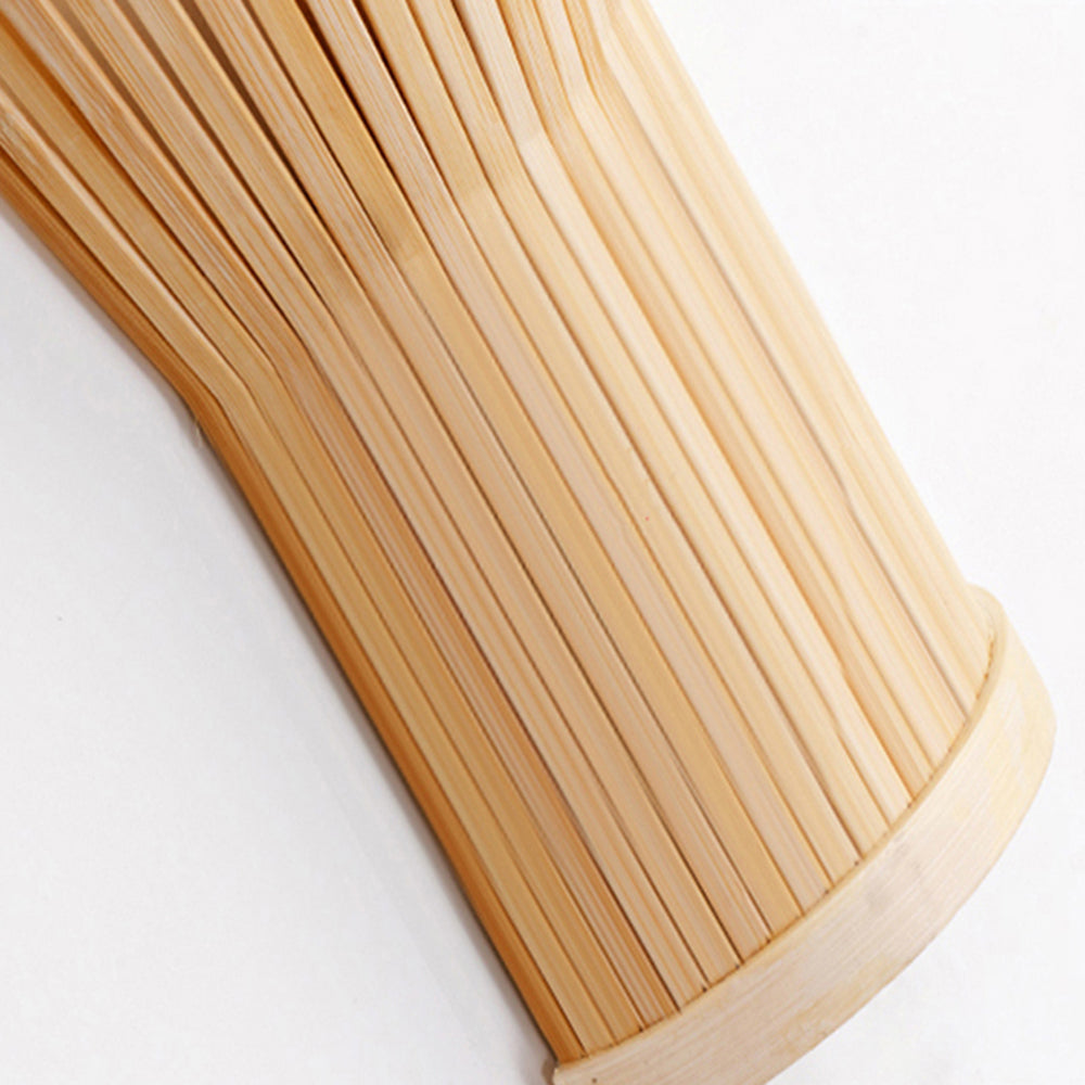 Muto Led Wall Mounted Bedside Lamp, Rattan/Acrylic, Bedroom - Neutral Decor