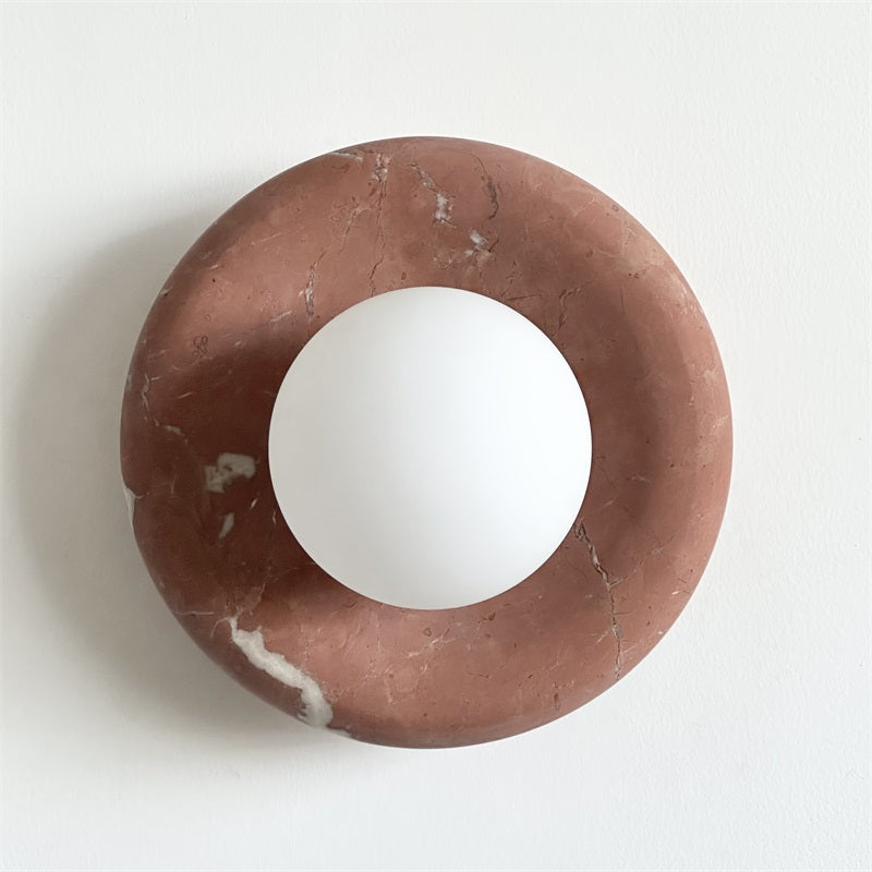 Hako Marble Indoor Wall Sconce