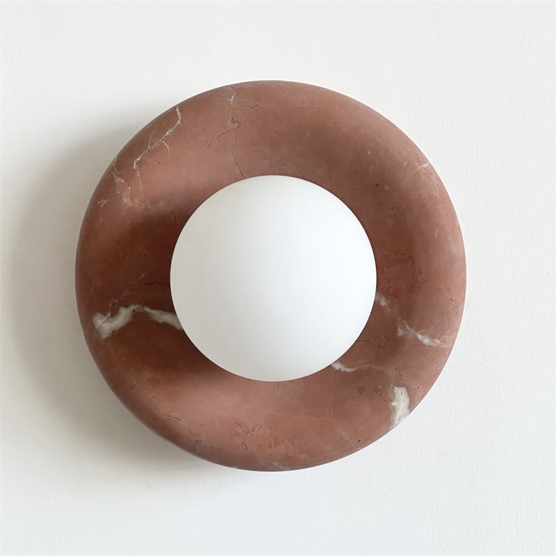 Hako Marble Indoor Wall Sconce