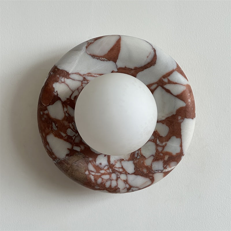 Hako Marble Indoor Wall Sconce