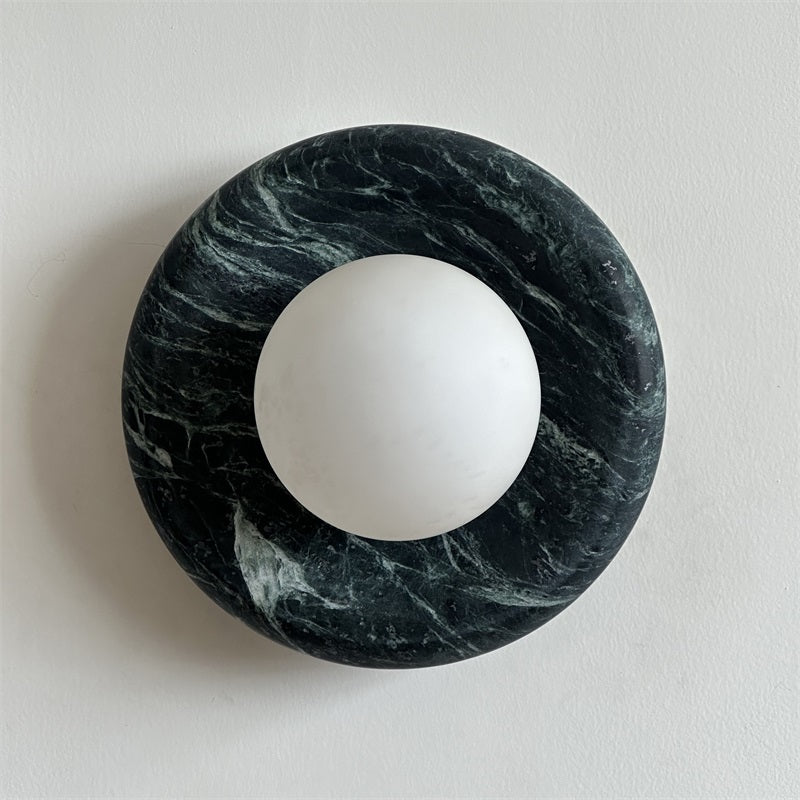 Hako Marble Indoor Wall Sconce - Neutral Decor