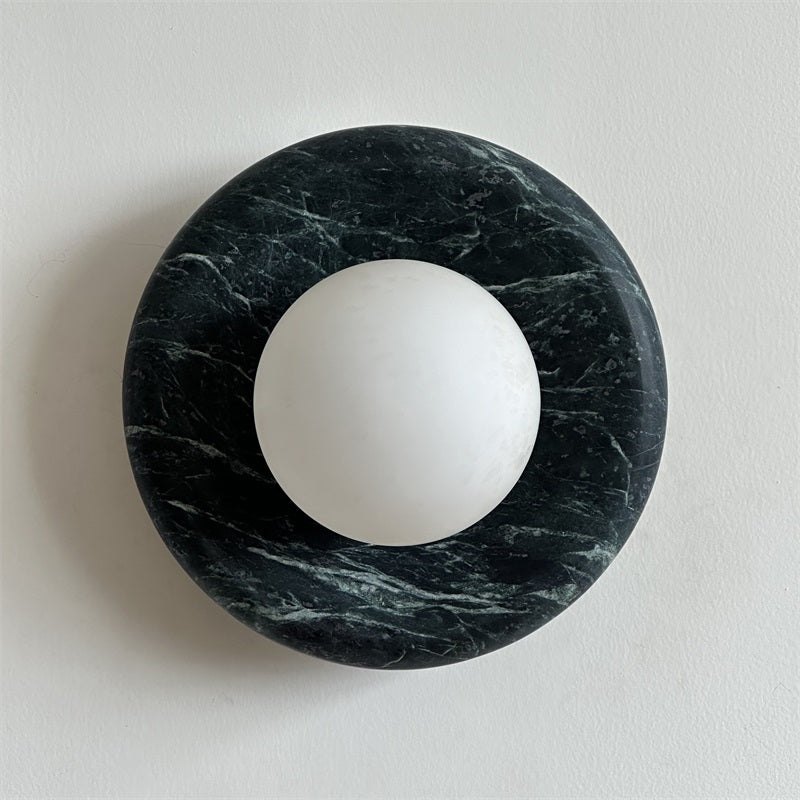 Hako Marble Indoor Wall Sconce - Neutral Decor