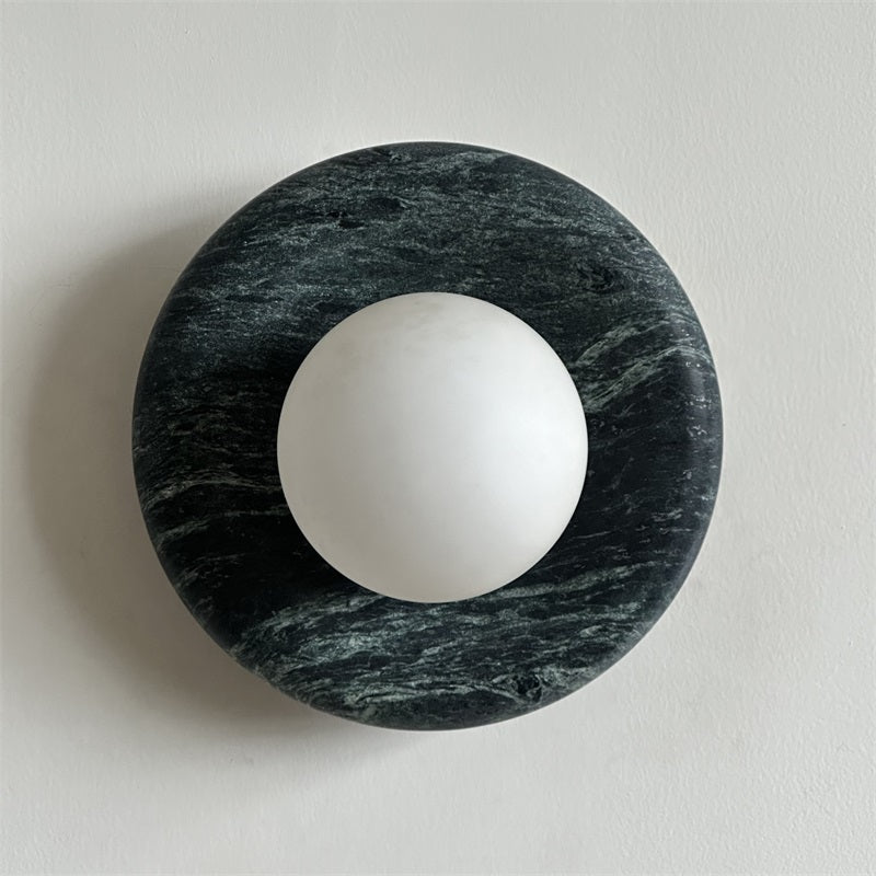 Hako Marble Indoor Wall Sconce - Neutral Decor