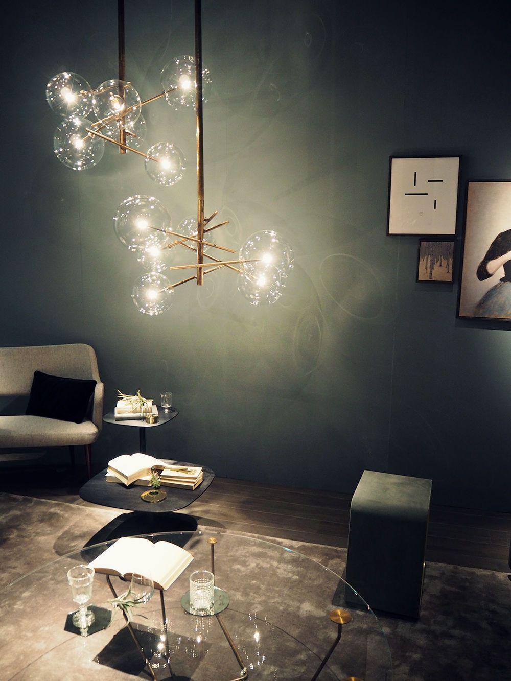 Aveno Chandelier LED Clear Crystal-Neutral Decor